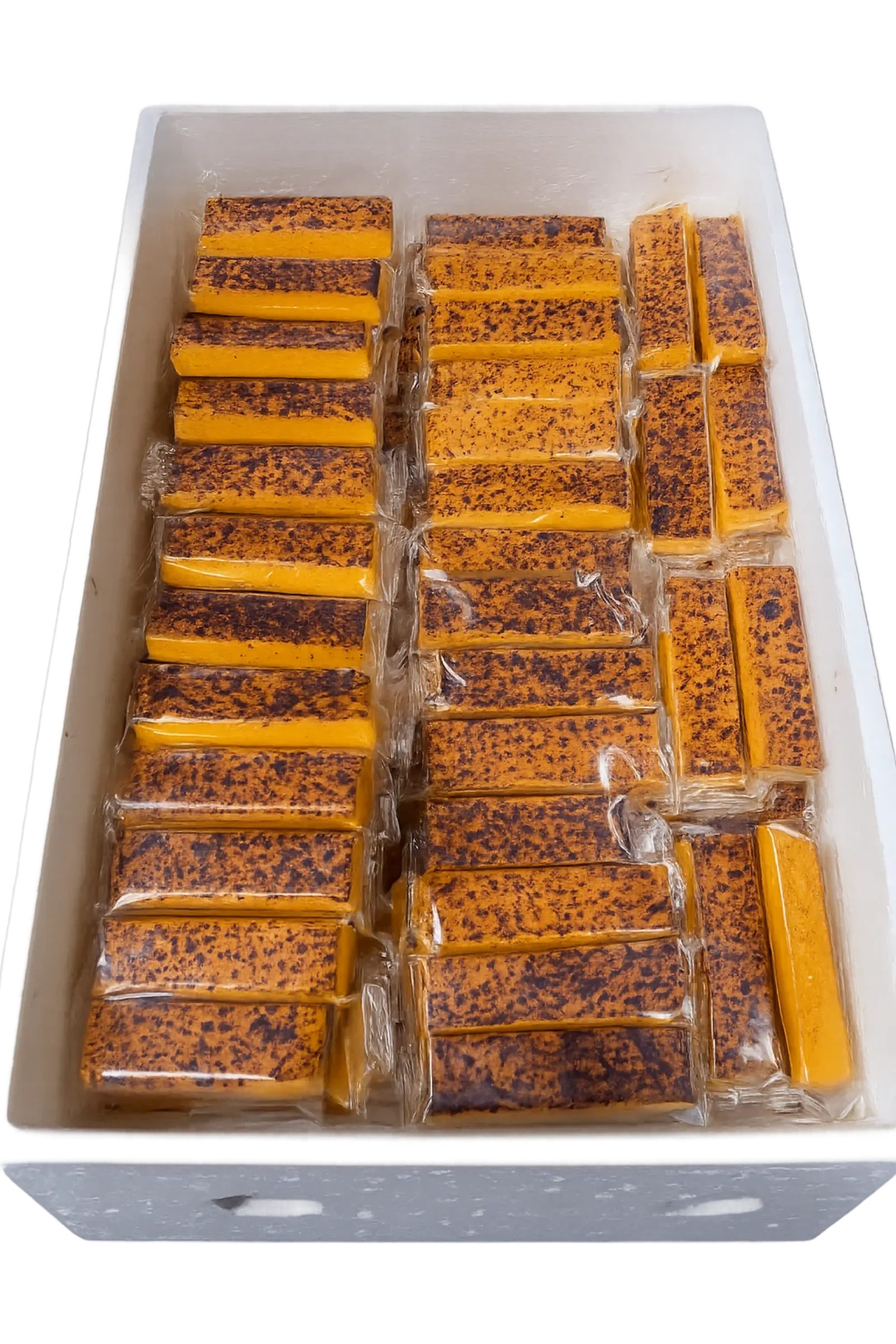 Yellow Coconut Candy Foam Tray, 22 lb